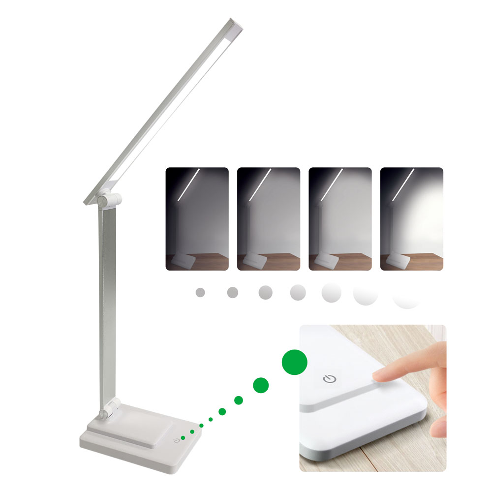 Настільна LED лампа Євросвітло Ridy-10-2 10 Вт біла